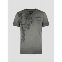 KOROSHI Camisa cinzento / cinzento escuro / acinzentado