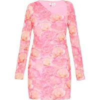 IZIA Vestido rosa claro