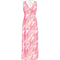 IZIA Vestido amarelo / rosa