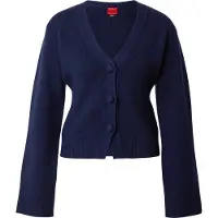 HUGO Casaco de malha 'Selosy' navy