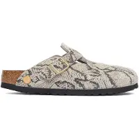 Birkenstock Tamancos Boston mulheres - Cinza - 35