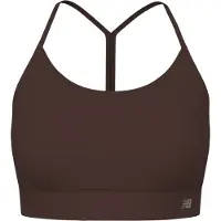 New Balance Soutien de desporto 'Essential' chocolate / cinzento claro