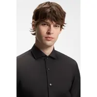 BOSS Camisa clássica 'P-HANK' preto