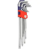 Workpro Conjunto De Chaves Torx Long Arm T10-t50 9 Peças