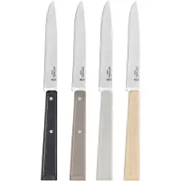 Opinel Bon Appetit 3272 Mineral, conjunto de facas de mesa de 4 peças