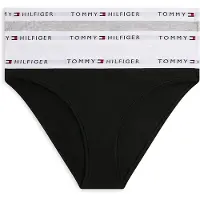 Tommy Hilfiger Underwear Cueca 'Essential' acinzentado / preto / branco