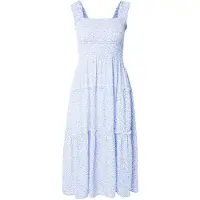 Hailys Vestido de verão 'Ma44cy' azure / azul-violeta / branco