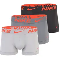 Nike Underwear Boxers cinzento / cinzento escuro / laranja / preto