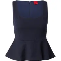 HUGO Top 'Daleida' azul escuro