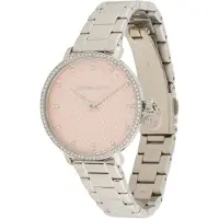Michael Kors Relógios analógicos 'PYPER' ouro rosa / prata