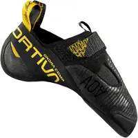 La Sportiva - Sapatilhas escalada - Ondra Comp U Black/Yellow para Unissexo - Tamanho 42 - Preto