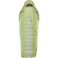 Therm-A-Rest - Sacos-cama trekking - Boost 650 32F/0C Meadow Green para Unissexo - Nylon - Tamanho Regular wide - Verde