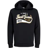 Jack & Jones Sweatshirt amarelo / preto / branco