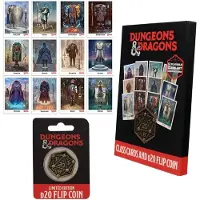 Fanattik Cartas De Classe E D20 Cara Ou Coroa Masmorras E Dragões