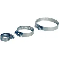 Osculati 52-braçadeira De Mangueira Aço Inoxidável 76x13 Mm 10 Unidades