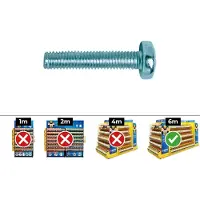 Celo Parafuso De Máquina Com Cabeça Panela 7985 6x25 Mm Ph3 250 Unidades