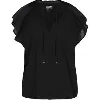 Dreimaster Blusa 'Vintage' preto