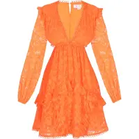 IZIA Vestido laranja