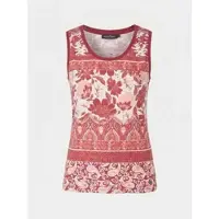 KOROSHI Camisa vermelho / branco