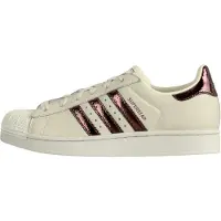 Adidas Sapatilhas baixas 'Superstar II' castanho / branco lã