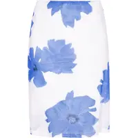 IZIA Saia azul / branco