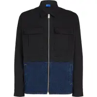 Karl lagerfeld JEANS Casaco meia-estação azul ganga / preto