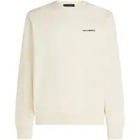 Karl Lagerfeld Sweatshirt ' Rue St-Guillaume' creme / preto