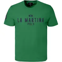 La Martina Camisa navy / verde