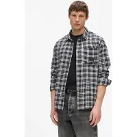 Karl lagerfeld JEANS Camisa preto / branco