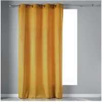 Douceur d'intérieur Cortinados VELVETINE - Amarelo - 140x240 cm