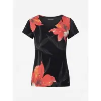 KOROSHI Camisa vermelho-alaranjado / preto