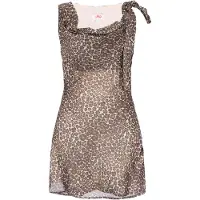 Mymo Vestido castanho