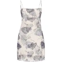 Mymo Vestido ecru / cinzento