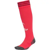 Adidas Meias pelo joelho 'OLYMPIQUE LYONNAIS 26/27 TREFOIL' cinzento / vermelho sangue