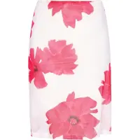 IZIA Saia rosa / branco