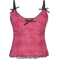 Mymo Top rosa / preto