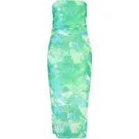 IZIA Vestido 'Festival Collection' azul / verde
