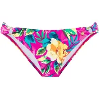 LASCANA Cueca biquíni turquesa / safira / mel / rosa escuro