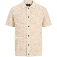 Jack & jones Premium Casaco de malha 'JPRBluhamilton' bege claro