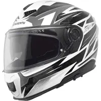 Schuberth S3 Thunder Capacete Integral Preto/Branco/Cinzento 57, tamanho M