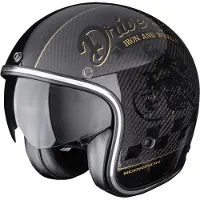 Scorpion Capacete Aberto Belfast Evo Carbon Zippy