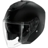 Shark RS Jet De Jato Capacete Mate/Preto S unissexo