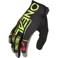 O'Neal Mayhem Attack V.23 Luvas MX Preto/Amarelo S unissexo