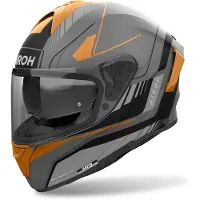 Airoh Centelha 2 Chrono Capacete Integral Mate/Preto/Dourado 2XL