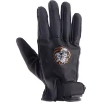 Helstons Luvas De Couro Perfurado Tiger