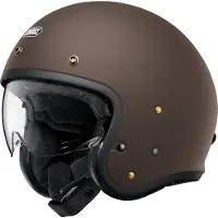 Shoei J.O2 Capacete Mate/Castanho L