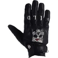 Helstons Luvas De Couro Skull