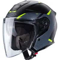 Caberg FLYON II BOSS Capacete Preto/Cinzento/Amarelo M