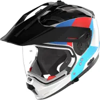 Nolan N70-2 X 06 TURBINA Capacete Integral Branco/Azul/Vermelho M