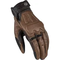 Ls2 Textil Luvas De Couro Perfurado Rust